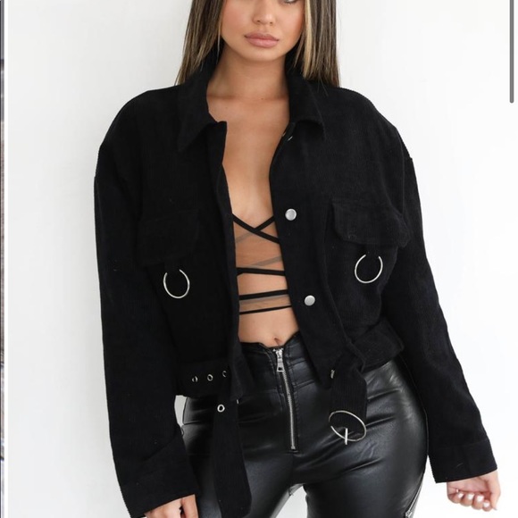 Tiger Mist Jackets & Blazers - NWT Tiger Mist Denver Jacket, Black